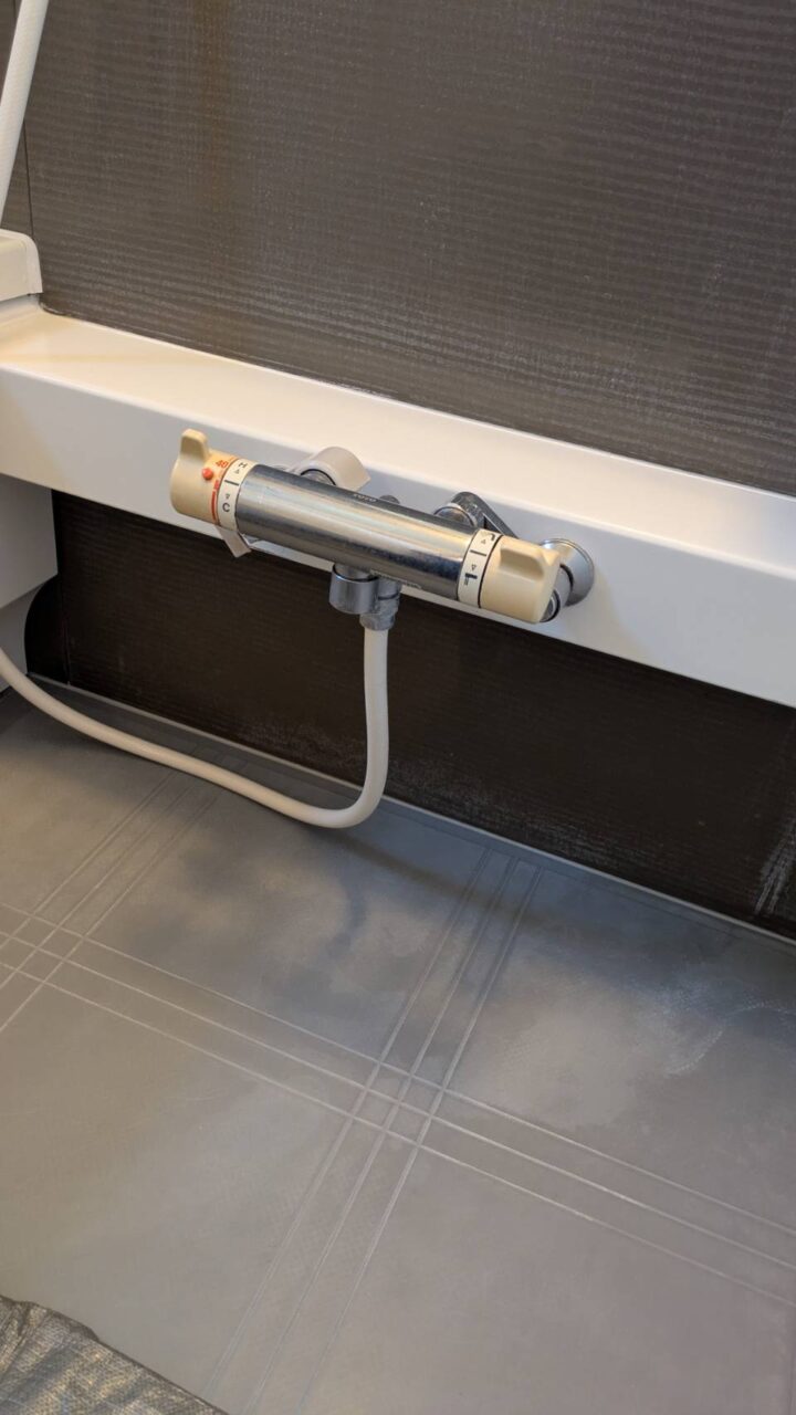 浴室蛇口の交換前