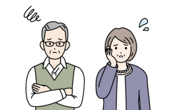 悩む人のイラスト6